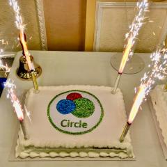 Circle Birthday is a Sparkler