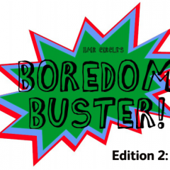 Online Lunch Club-Club, Boredom Buster No.2  & all the latest updates