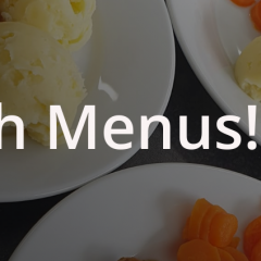 March Menus Now Live