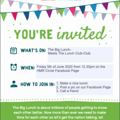 Big news about the Big Lunch & BIGGER News about the online Circle 8th Birthday Party